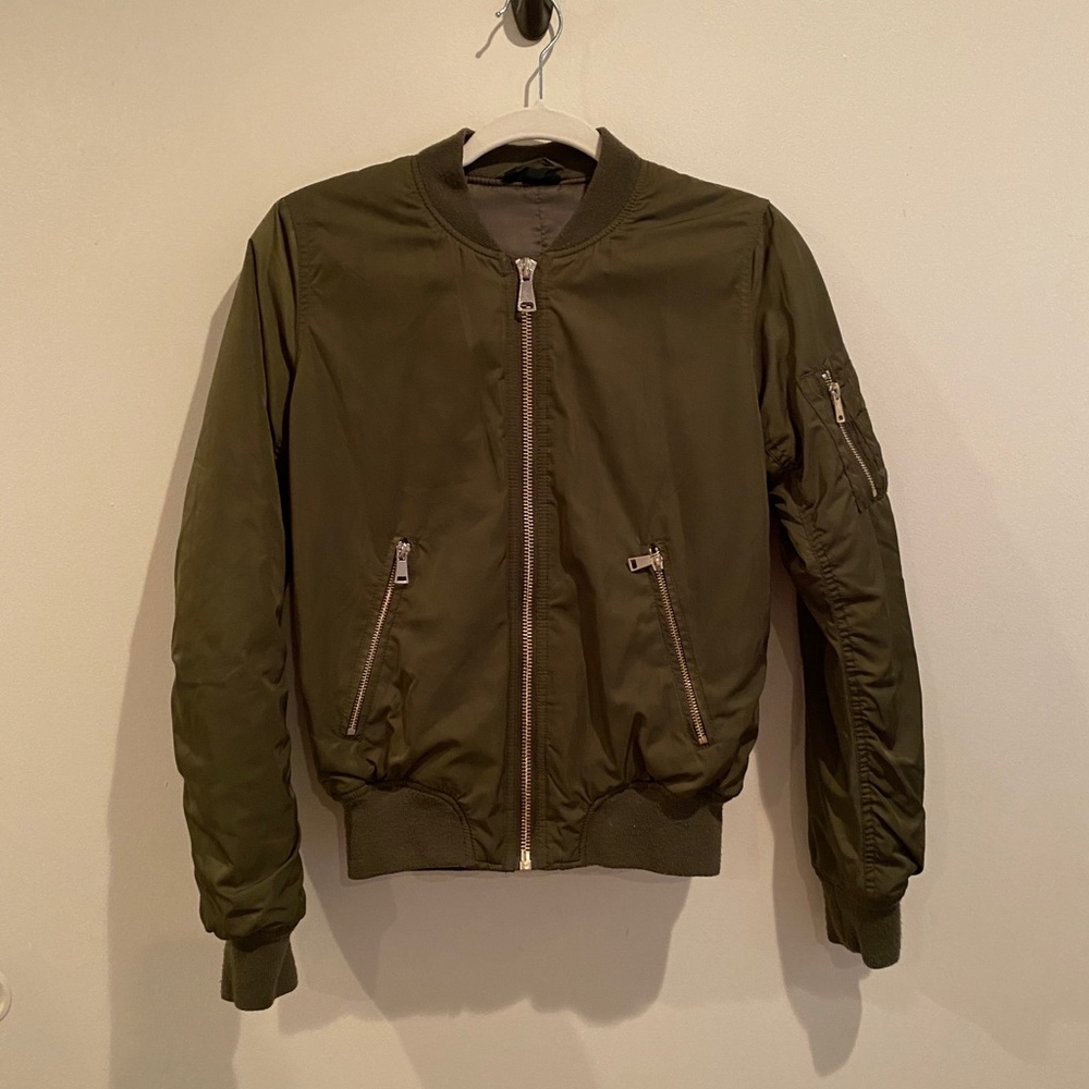 Top shop bomber jacket